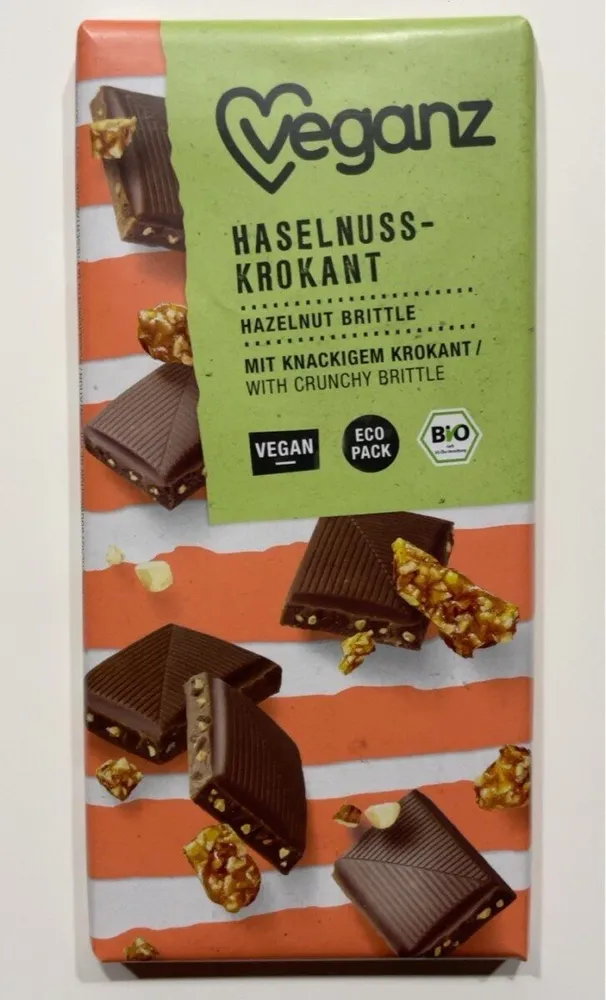 Haselnuss - Krokant Schokolade