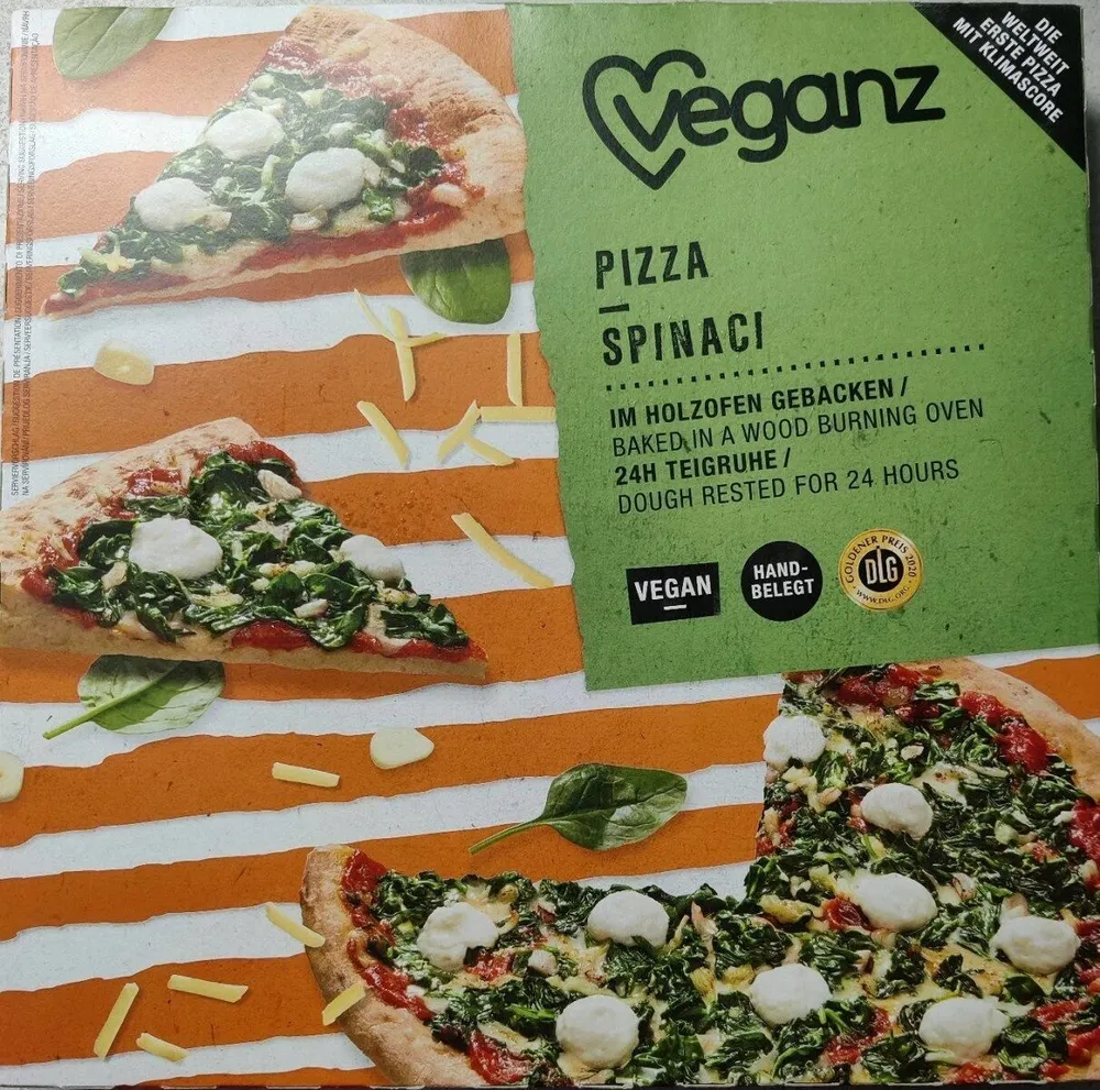 Veganne pizza