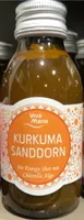 Kurkuma Sanddorn Shot mit Chlorella Alge