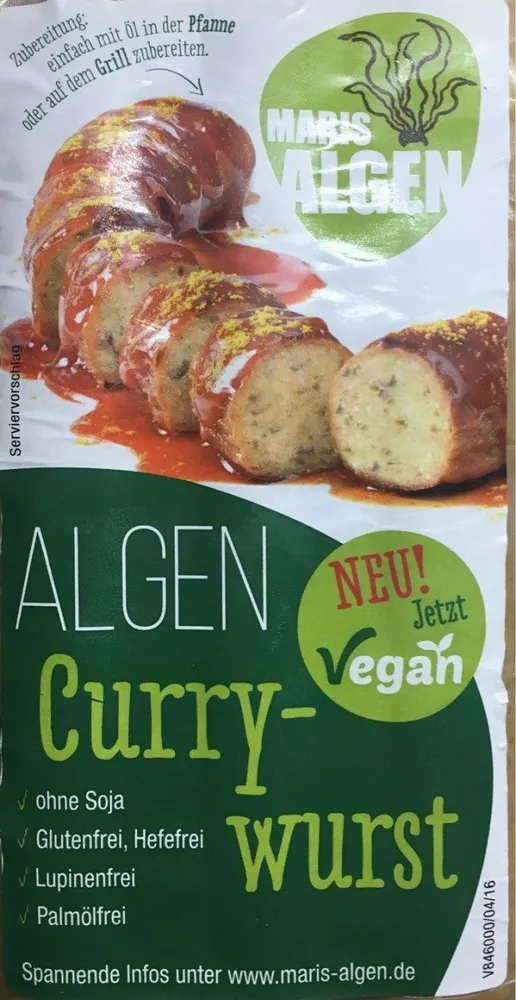 Algen Curry-wurst