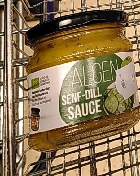 Algen Senf-Dill Sauce