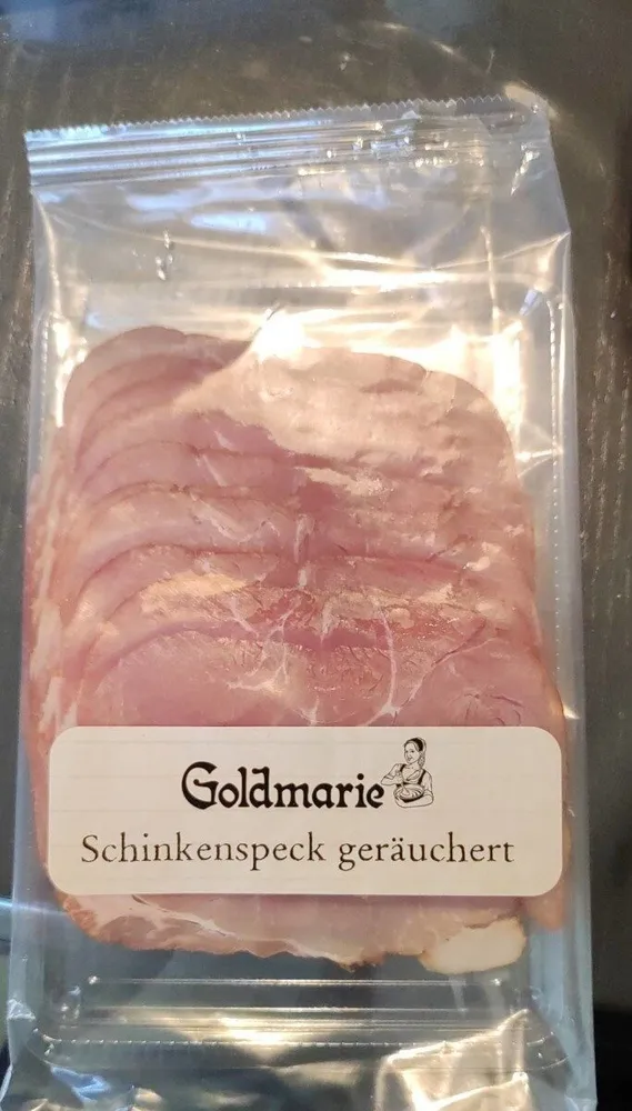 Schinkenspeck geräuchert