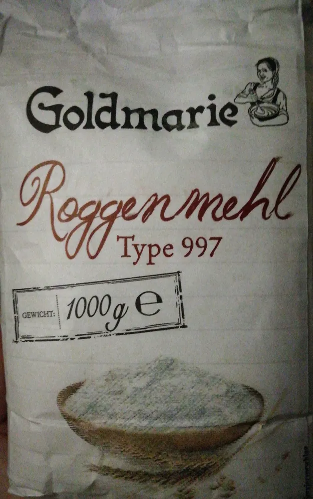 Roggenmehl, Type 997