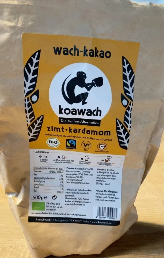 wach-kakao zimt kardamom