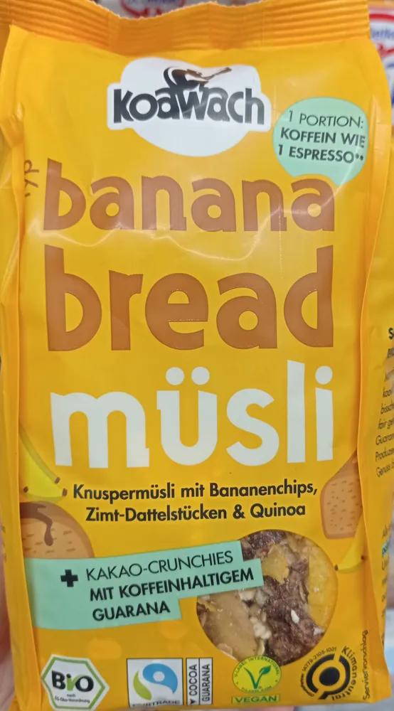 Banana bread Müsli