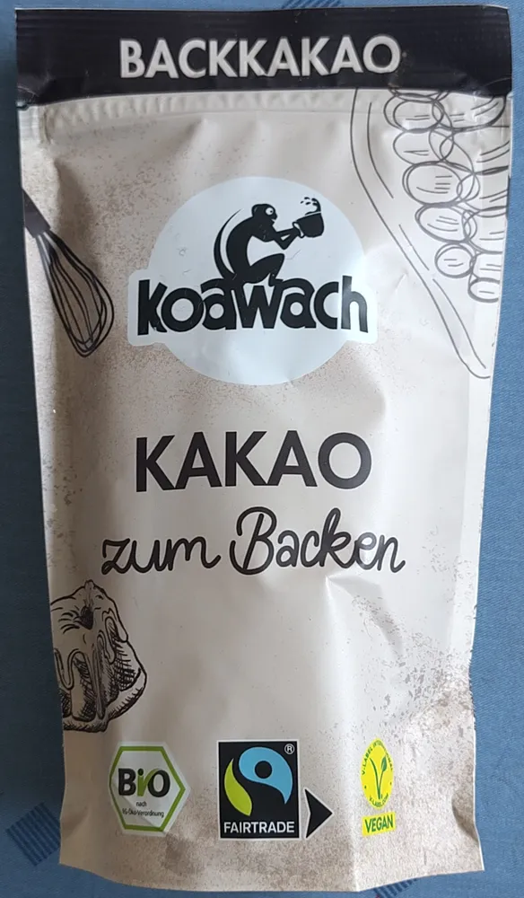 Kakao zum Backen
