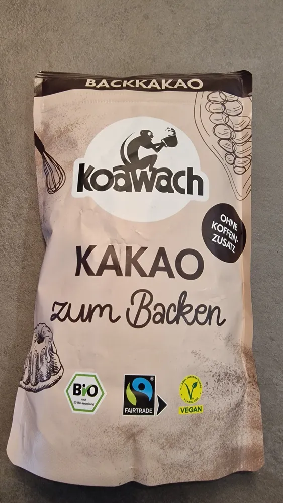 Kakao zum Backen