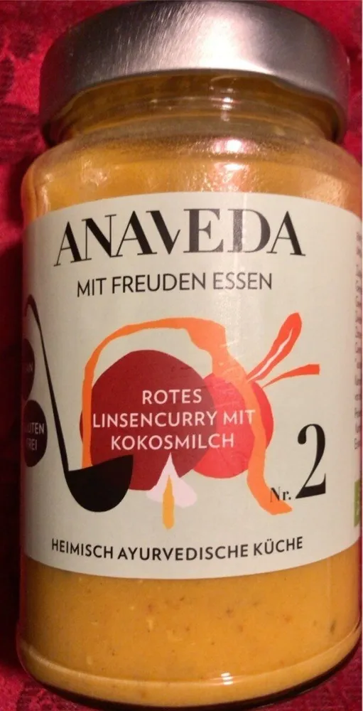 Rotes Linsencurry mit kokosmilch