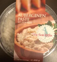 Auberginenpaste mit Fetakäse