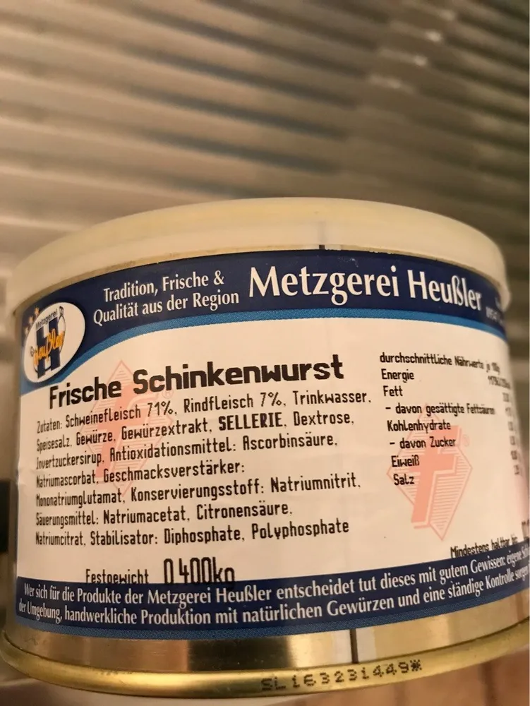 Schinkenwurst