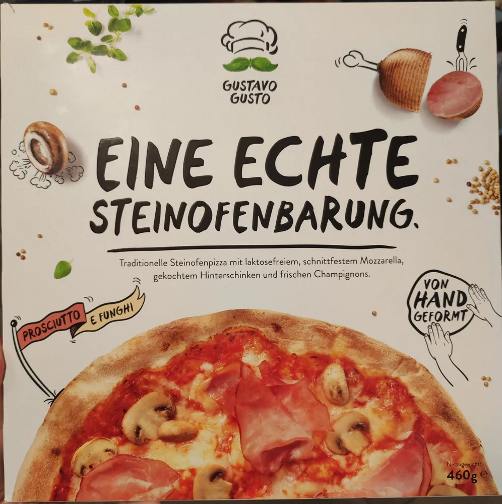 Pizza Prosciutto e Funghi