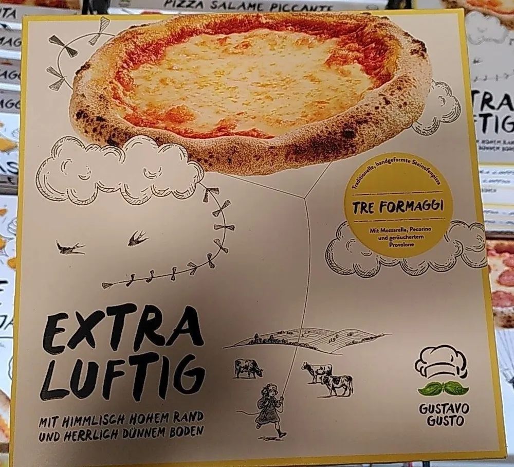 Pizza Extra Luftig - Tre Formaggi