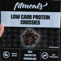 Low carb Protein Crossies Chocolat noir