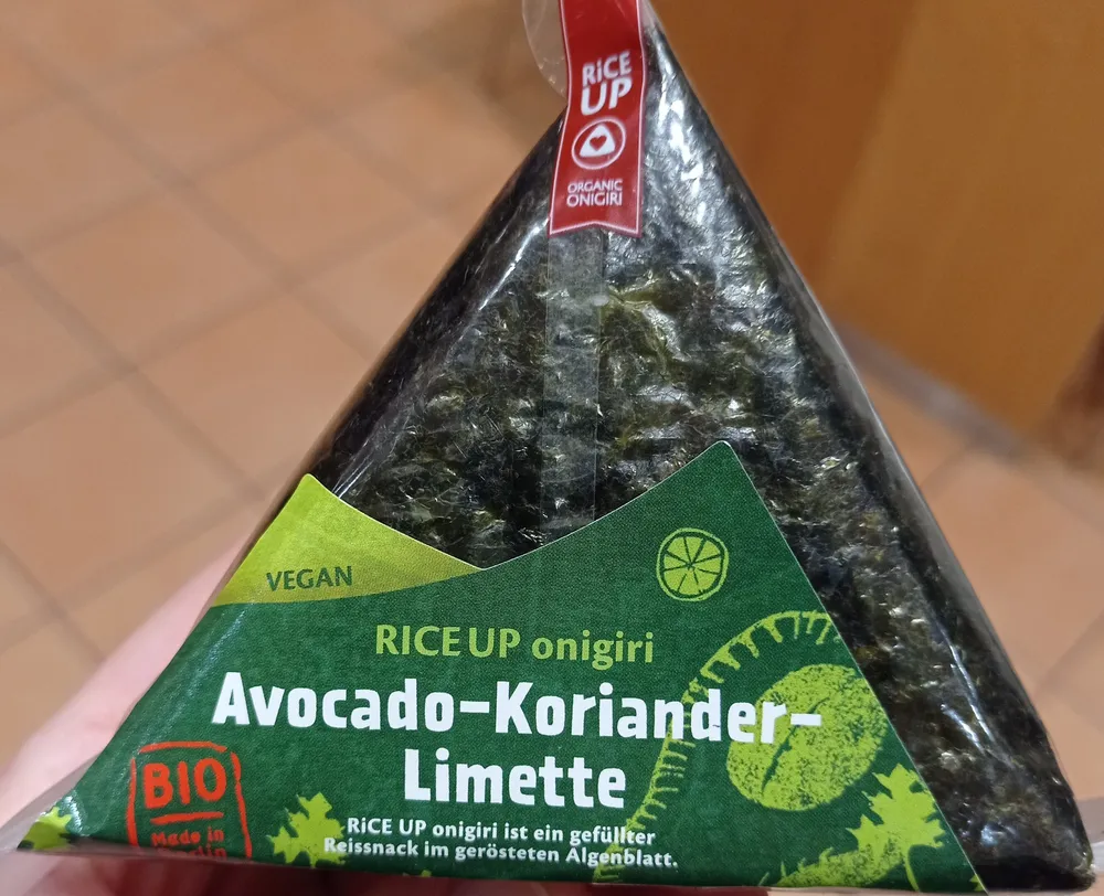 Onigiri Avocado- Koriander-Limette