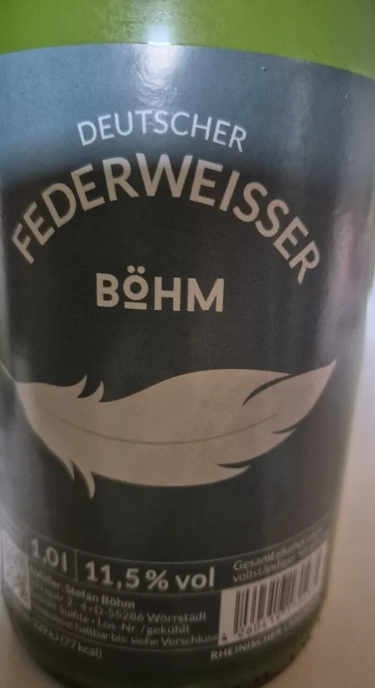 Federweisser Weiß
