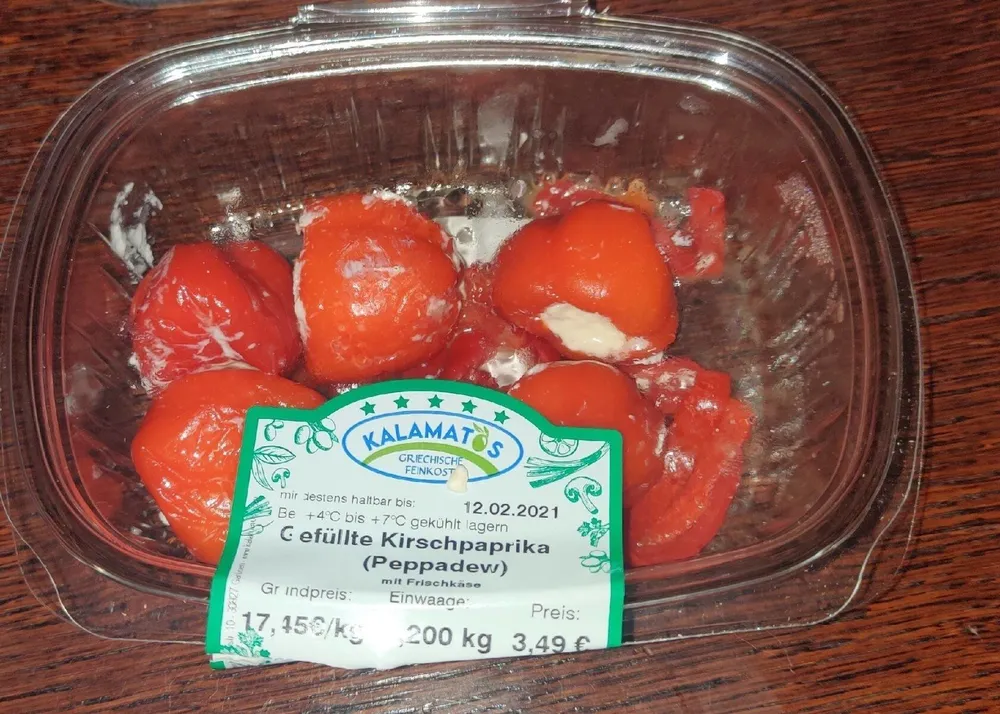 Gefüllte Kirsch-Paprika