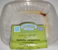 Gefüllte Jalapeños mit Frischkäse