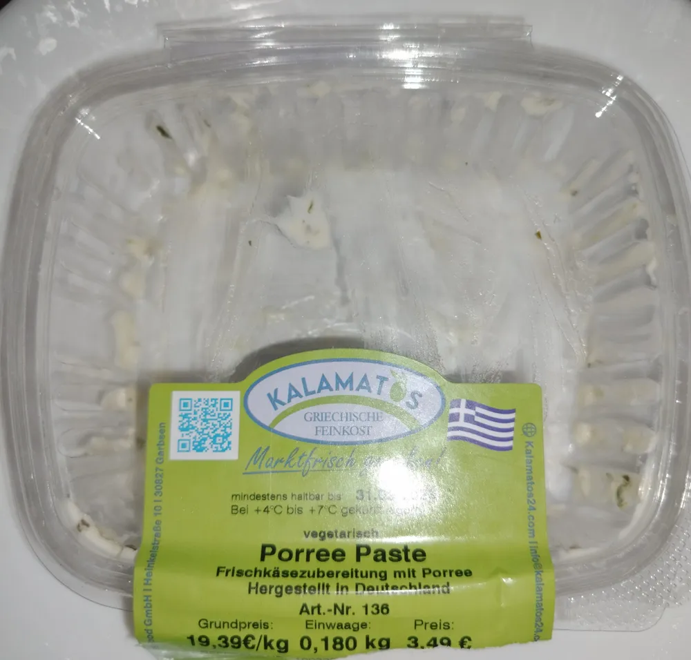 Porree Paste