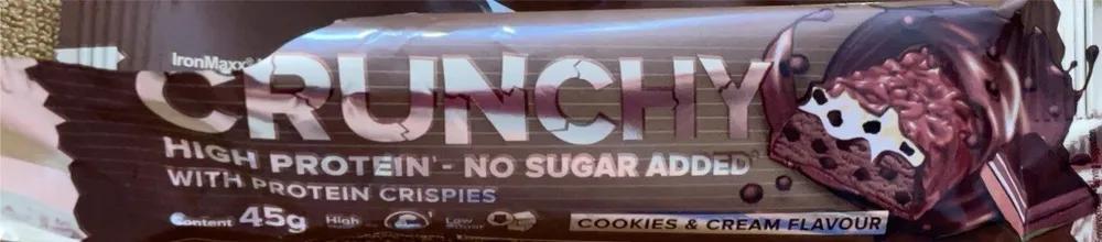 Crunchy Cookies & Cream Flavour
