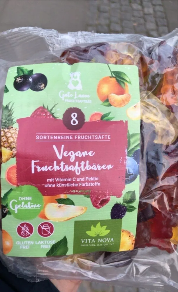 Vegane Fruchtsaftbären