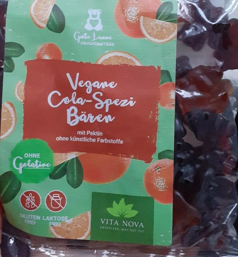 Vegane Cola-Spezi Bären