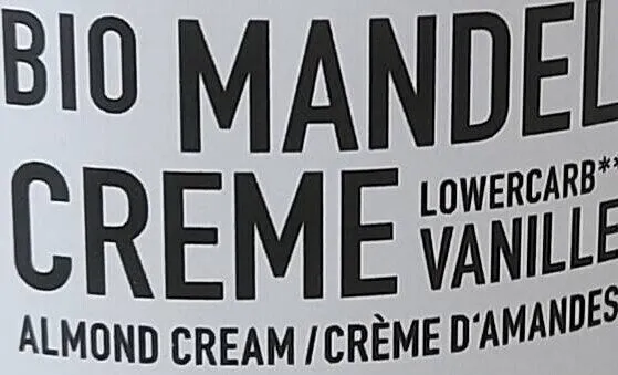 Bio Mandela creme vanille