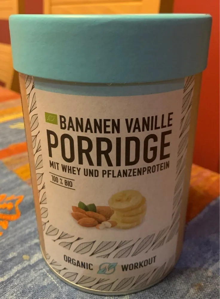 Bananen vanille porridge