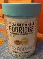 Bananen vanille porridge