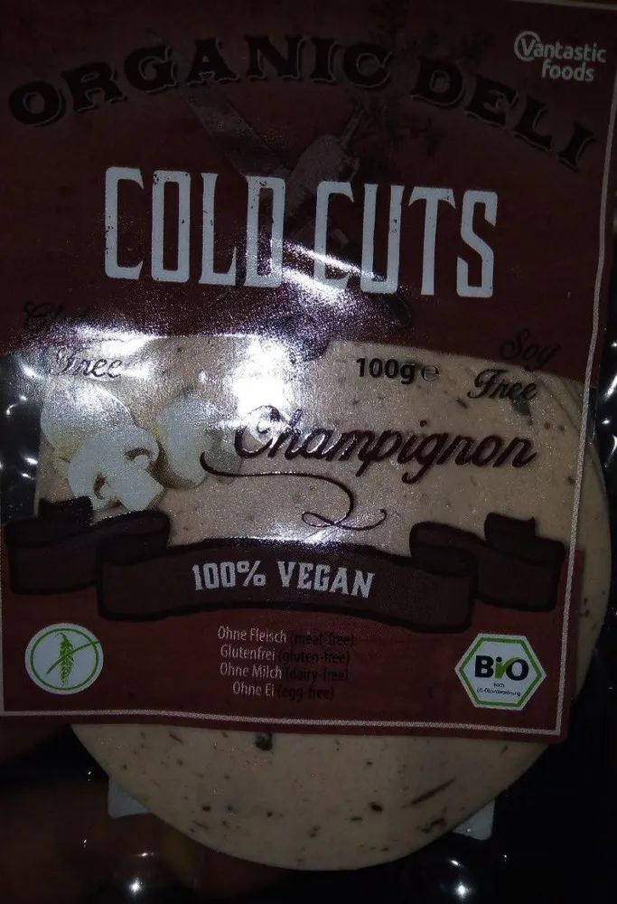 Organic deli cold cuts