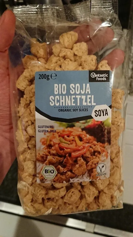 Bio soja schnetzel