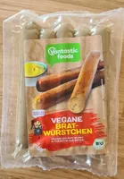 Vegane brat-wurstchen