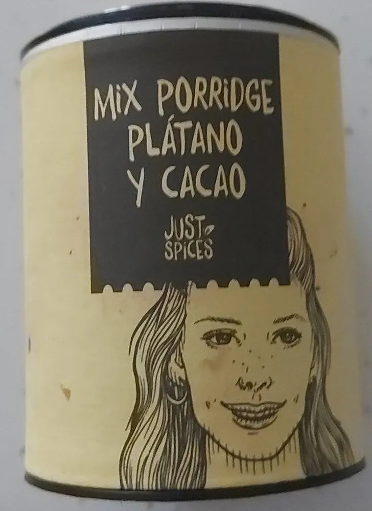 Mix porridge plátano y cacao