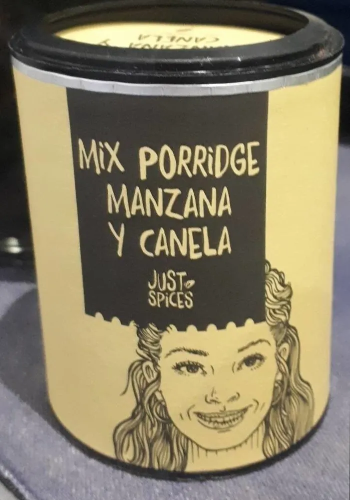 Mix porridge manzana y canela