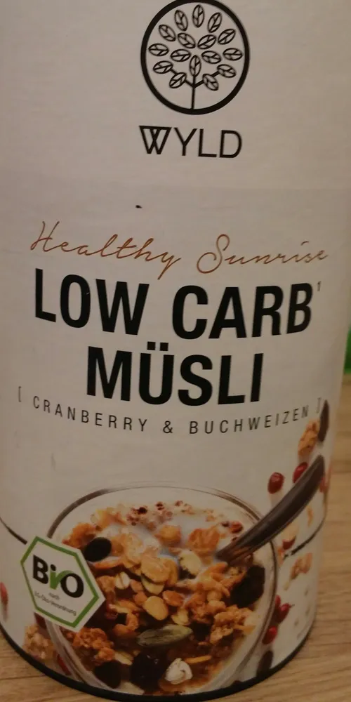 Low Carb Müsli cranberry und buchweizen