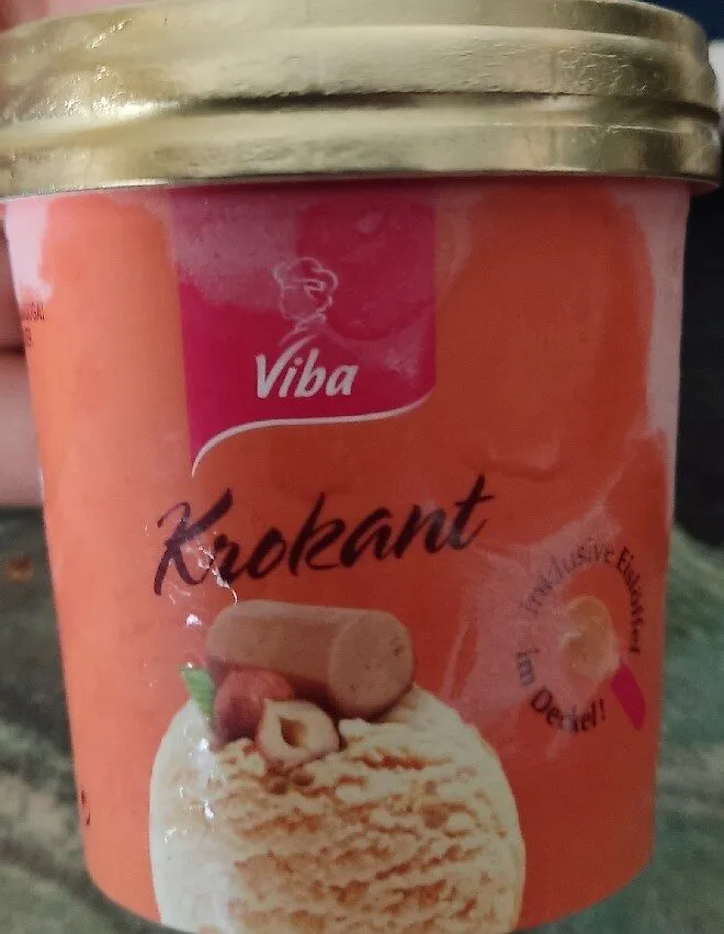 Nougat Eis Krokant
