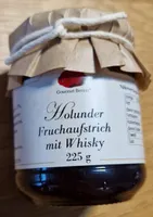 Holunder Fruchtaufstrich mit Whisky