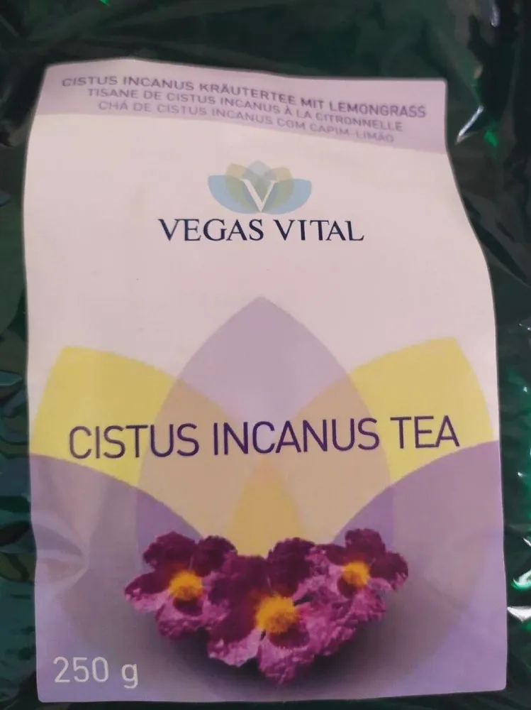 Cistus incanus tea
