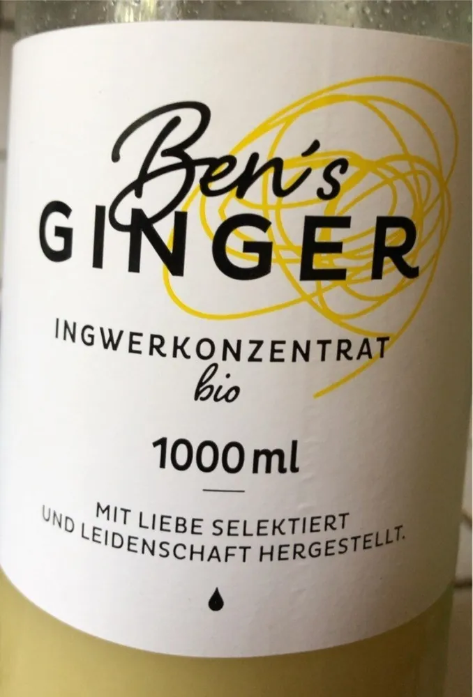Ben‘s Ginger