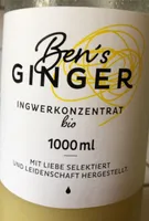 Ben‘s Ginger