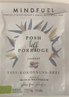 Posh teff porridge