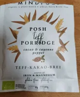Posh Teff Porridge Cacao