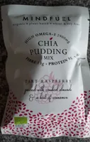 Chia pudding tart raspberry