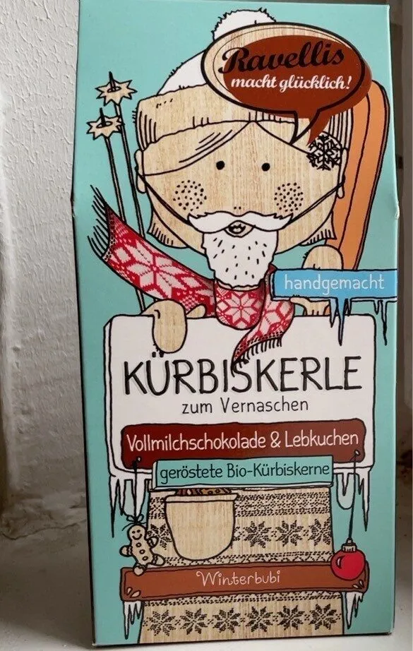 Kürbiskerne zum Vernaschen Voll mich Schokolade und Lebkuchen