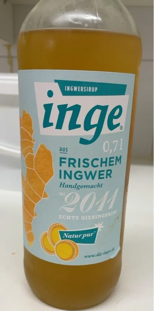 Frischem Ingwer