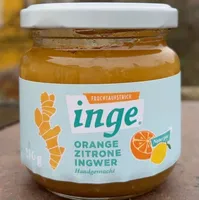 Fruchtaufstrich inge Orange Zitrone Ingwer