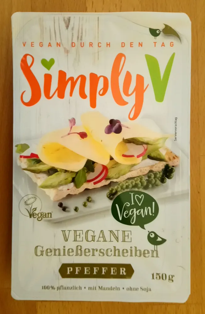 Vegane Genießerscheiben Pfeffer