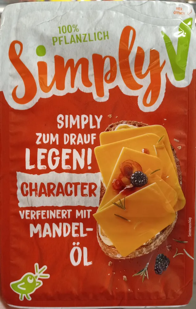 Charakter mit Mandelöl