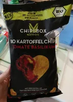 Bio kartoffel chips tomate basilikum