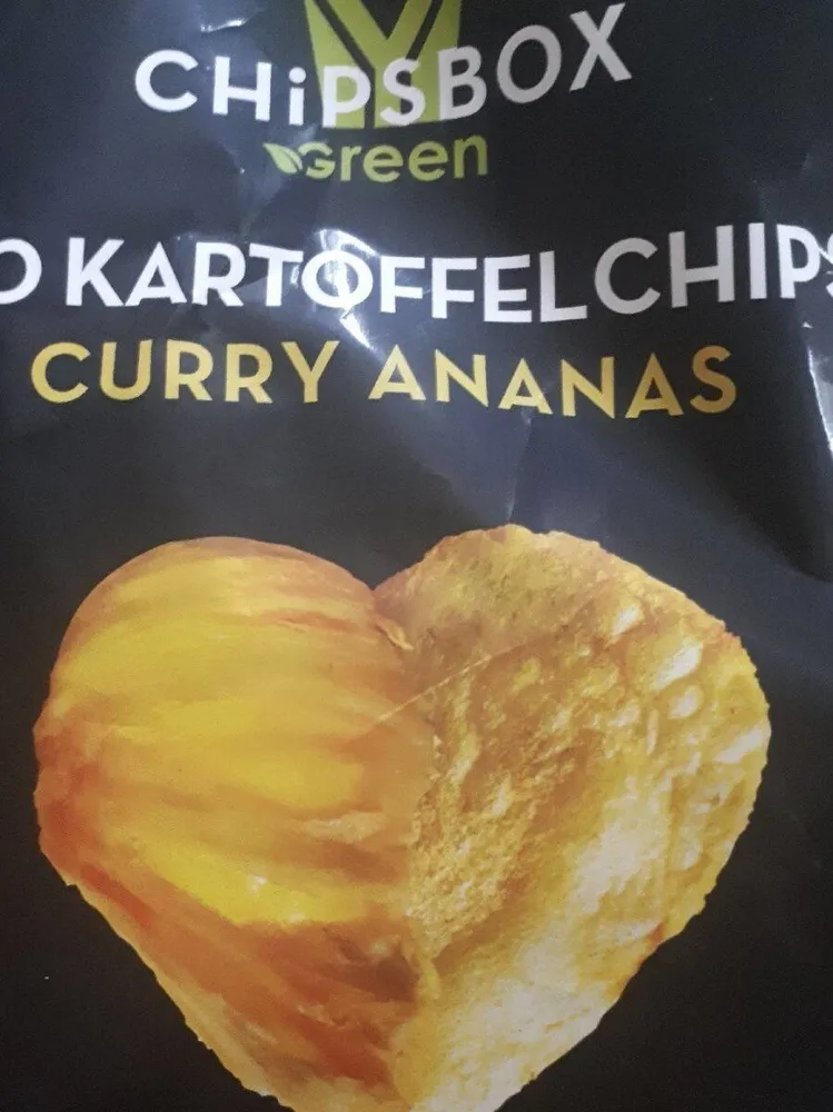 Chipsbox curry ananas