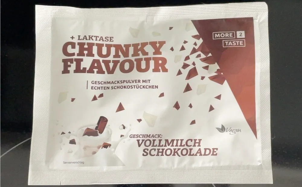 Chunky Flavour Vollmilch Schokolade